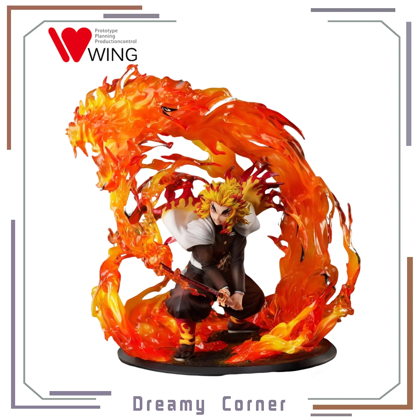 

В наличии: Фигурка WING ANIPLEX+ Demon Slayer: Mugen Train Rengoku Kyoujurou в масштабе 1/8