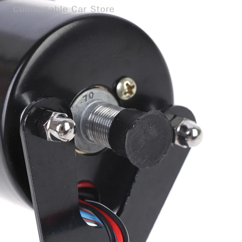 Universal 1pc tragbar. Schwarzes Motorrad Doppel tachometer Kilometer zähler 12V Moto mit LED-Anzeige – Detail 8