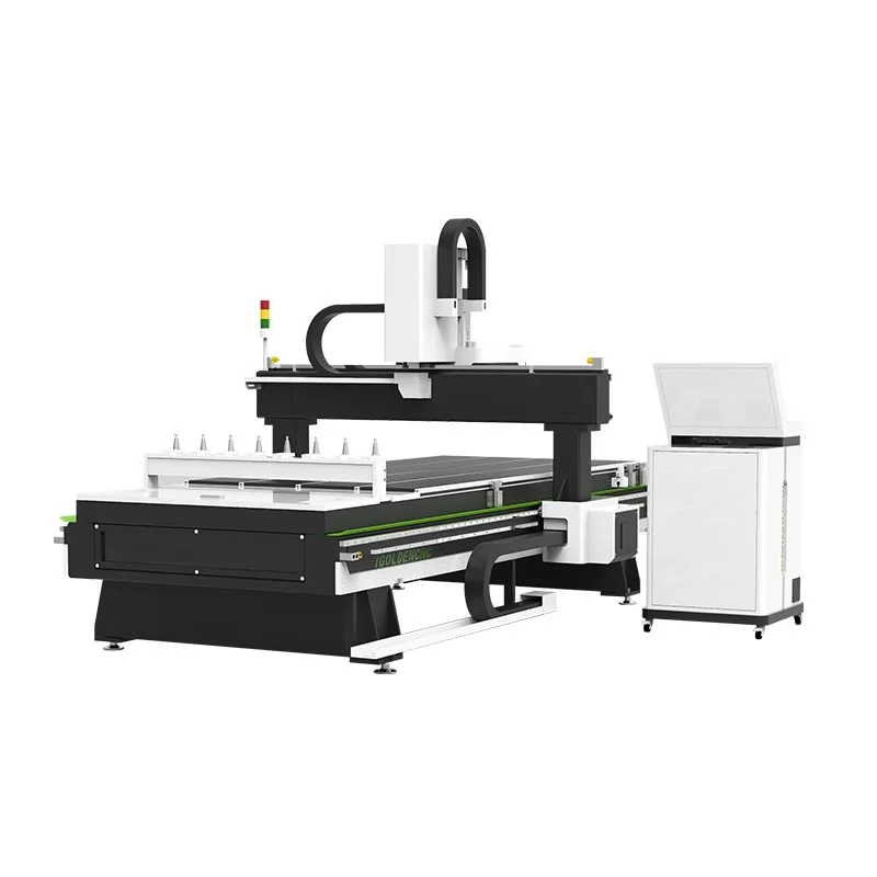 آلة نحت الخشب التي يتم التحكم فيها بواسطة الكمبيوتر ، جهاز توجيه Atc CNC ، آلة قطع الخشب للبيع ، 8x4 ، 48x48
