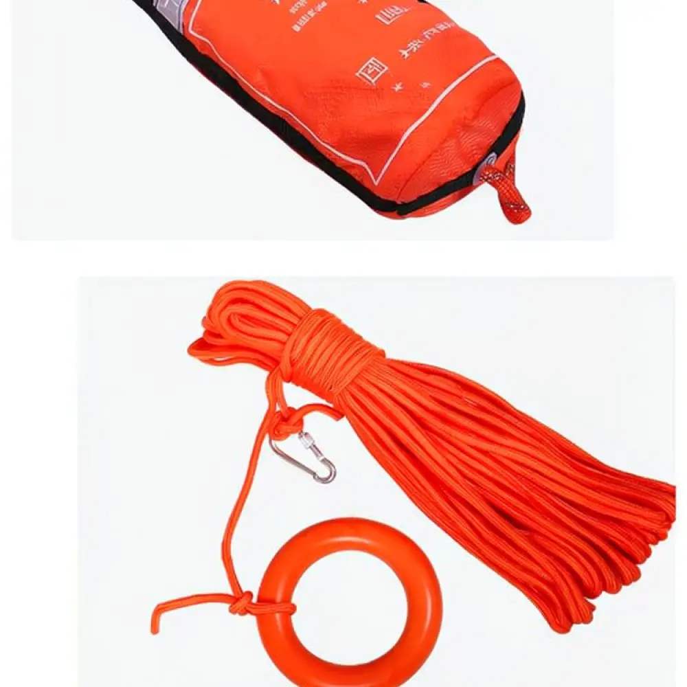 Floating Rescue Rope Water Safety Line Reflective Nylon Cord For Boating Sailing Kayaking Swimming Pool Emergency Gear view 3