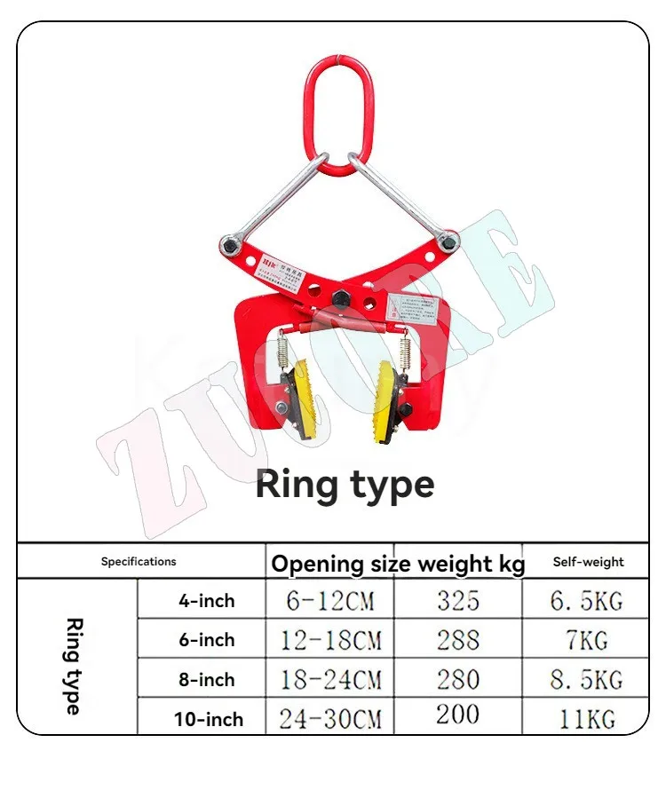 Зажим для каменной плиты Подвеска для тумбочки Инструмент для обработки мраморной плиты Подъем камня Вертикальный подъем