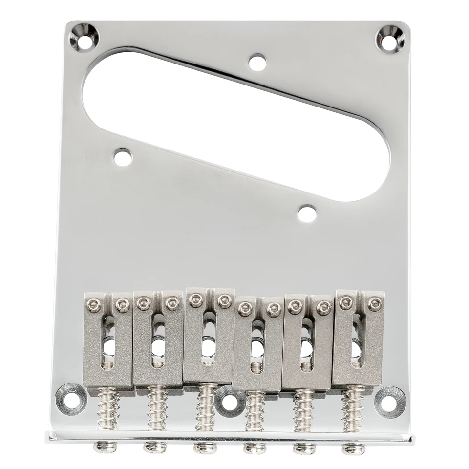 Musiclily Pro 54mm String Spacing Modern Bridge with 6pcs SUS