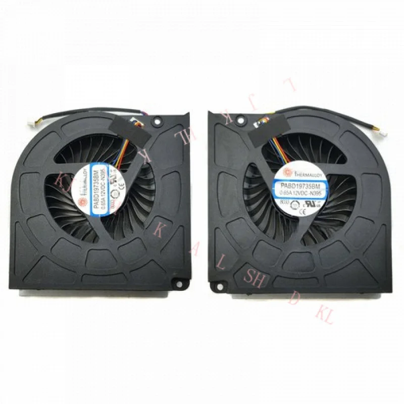 

N Новый охлаждающий вентилятор для процессора и графического процессора MSI MS-17A1 17A2 GT73VR 6RE GT73VR 6RF GT75VR 12 В