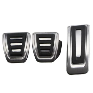 Thép không gỉ phanh xe phanh chân ga chân nghỉ ngơi bàn đạp cho Volkswagen VW Golf 7 MK7 IBIZA ATE1 SKODA FABIA 6 Máy gia tốc bàn đạp cảm biến bán hàng chính VW - №2