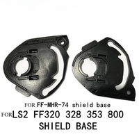 Shield Base for LS2  FF320 328 353 800 Shield Holder Parts 1 Pair for LS2 STROM STREAM EVO RAPID Helmet