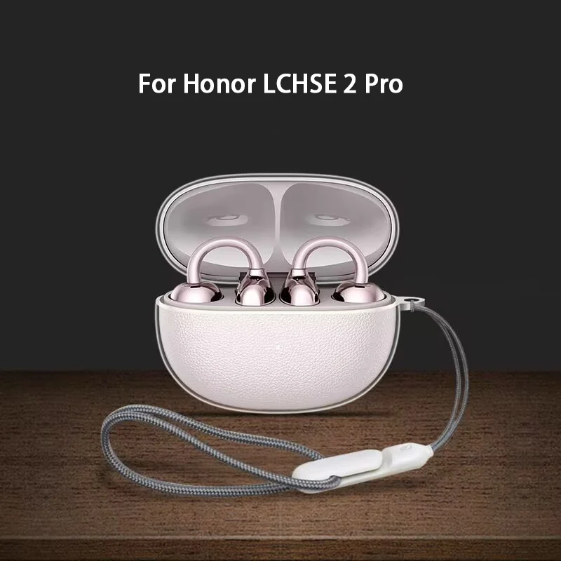 Transparente Hülle für Honor LCHSE 2 Pro Kopfhörer, Minimalistisches TPU-Material, Sturzsichere Weiche Schutzhülle