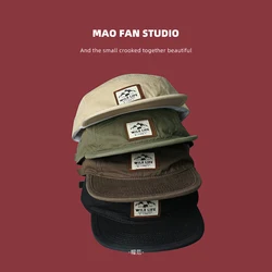 Casquette à bords plats pour hommes et femmes, chapeau élégant, style Hip Hop, personnalité, tendance de rue, sous-Hipster, printemps