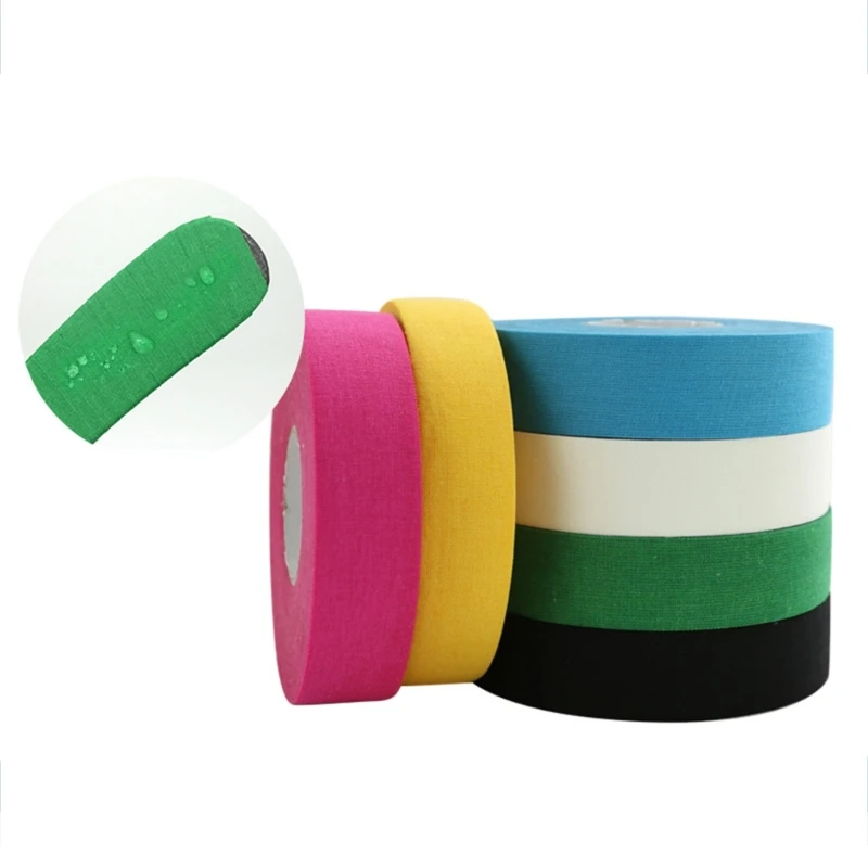 25mmx25m Hockey Tape Hockey Sports Tape with Non-slip Grip Ice Cloth Hockey Tape for Wrapping Ice Hockey