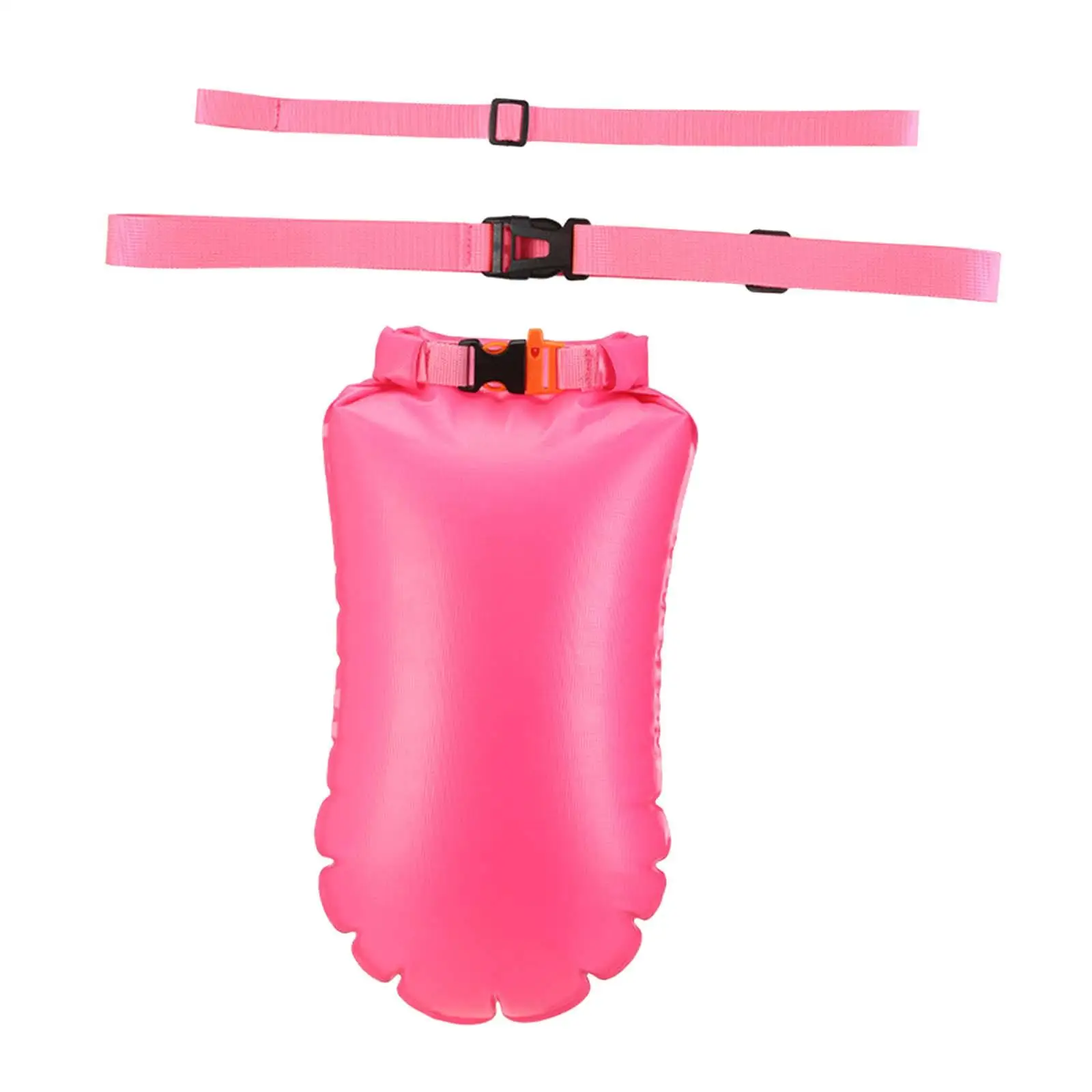 Waterproof Swim Buoy with Adjustable Waist Belt - Ideal for Open Water Swimming and Boating