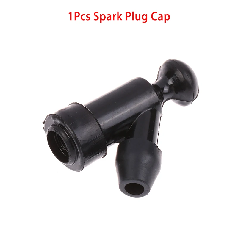 

1 шт. черный колпачок свечи зажигания для двигателя газонокосилки, аксессуар для садового электроинструмента, необходимая запасная часть для обслуживания