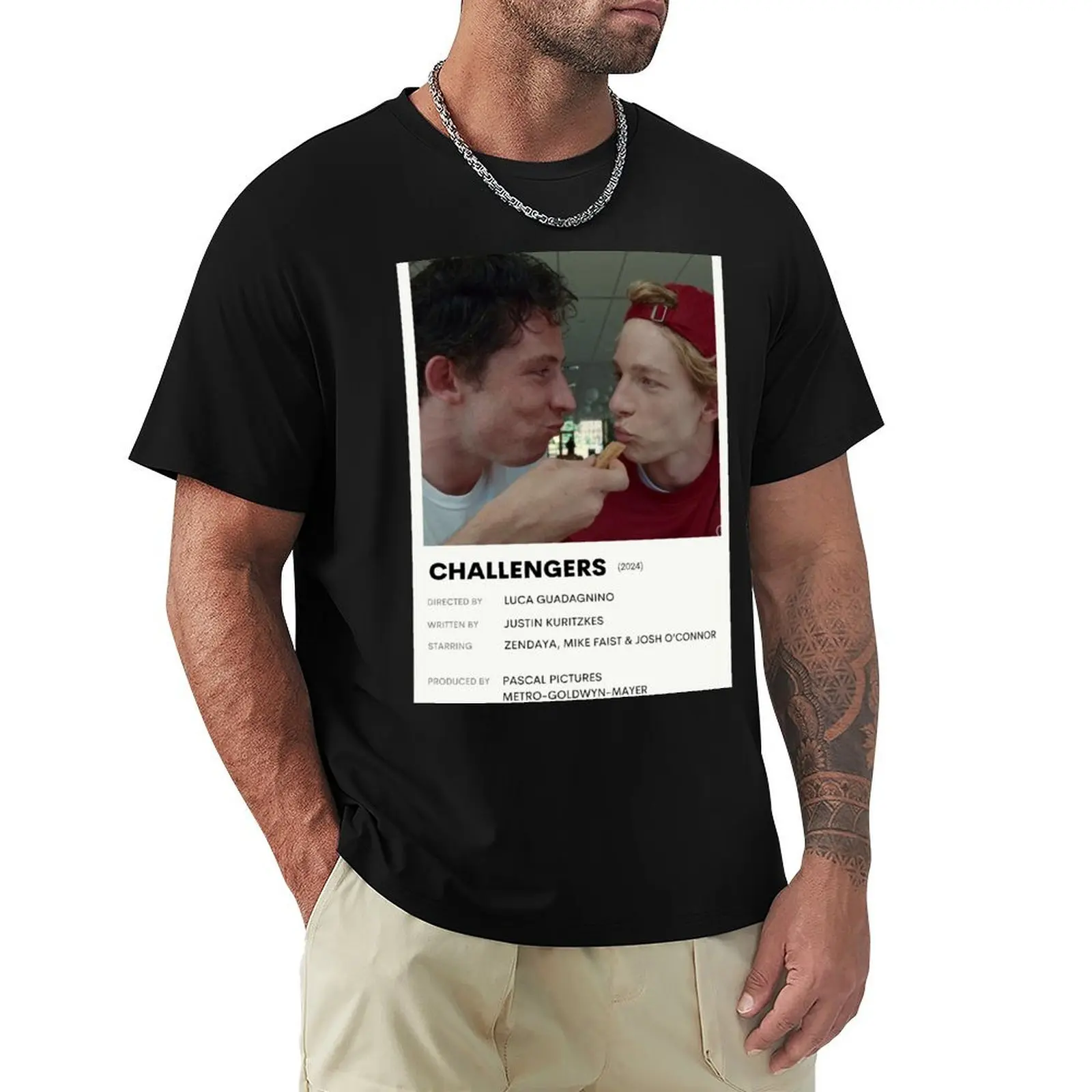 

Minimalist Challengers Poster (Churro scene) T-Shirt basketball graphic tees oversized luxury t-shirt blacks men t shirts