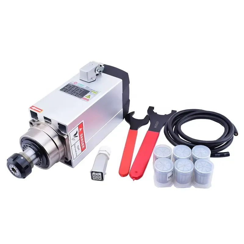 Cheap Price Air Cooled Spindle GDZ120*103 220V/380V ER32 4.5kw Cnc Spindle Motor for CNC Router Spindle Motor