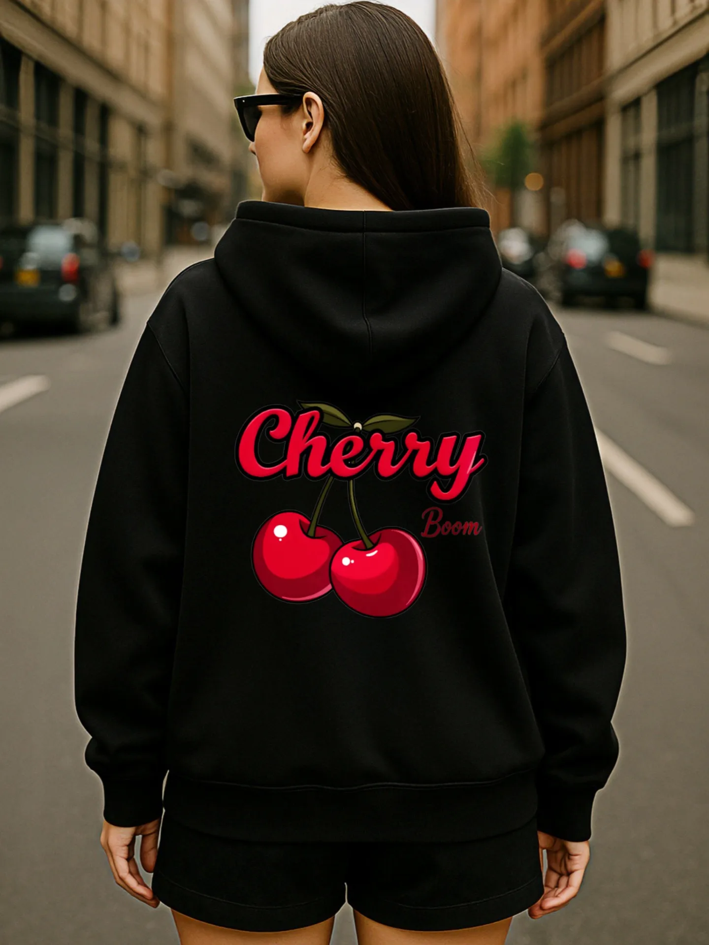 هوديي جرافيك للنساء، طباعة ذات طابع God، تصميم جمالي كاجوال، قماش ناعم، ملابس يومية غير رسمية، للشباب #2