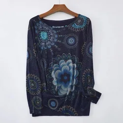 Foreign Trade Original Order Spain D New Women's Knitwear Thin Print Sequin Soft Sweater Underlay 23