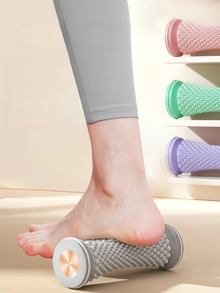 Voetmassage Massage Roller Yoga Massage Bal Plantaire Fascia Roller Spier Ontspanning Zorg Plastic Handmatige Voetmassageapparaat - afbeelding 2