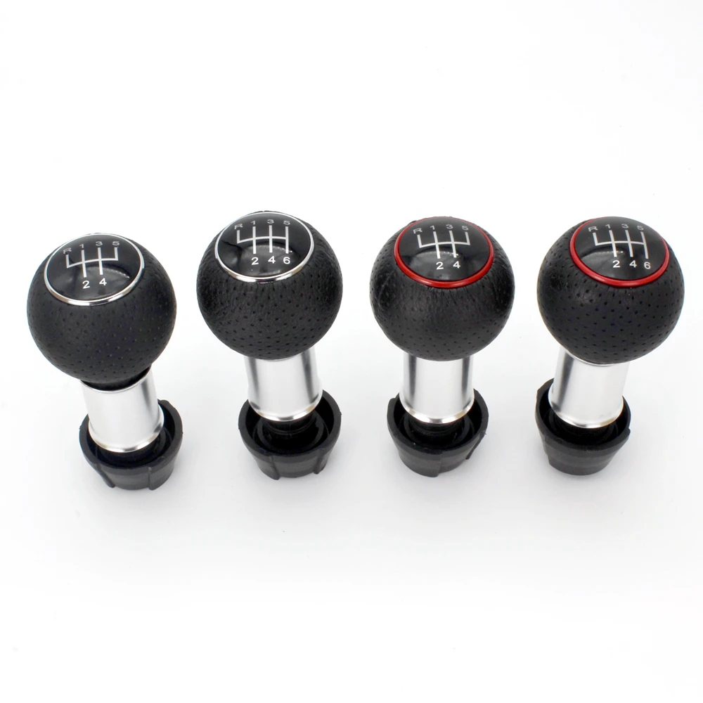 

5/6 Speed Manual Stick Gear Shift Knob For Audi A1 A2 A3 8L 8P A4 B5 B6 B7 B8 B9 A5 A6 C5 C6 C7 C8 C9 A7