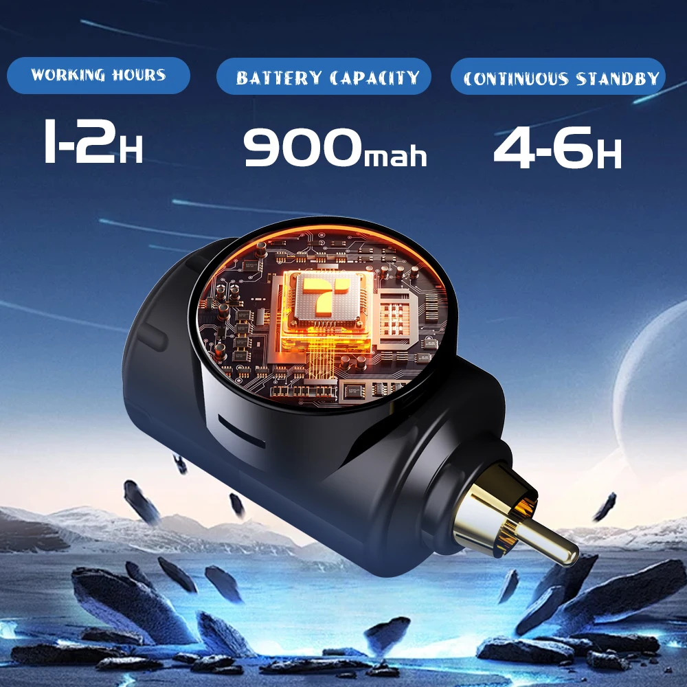 Wireless Rotary Tattoo Pen Machine Kit 1100Mah Integrated Power All in One Complete Tattoo Supplies Mixed Cartridge Needles Multicolor Tattoo Ink Practical Tattoo Tool Set for Beginners Professional Tattoo Practitioners