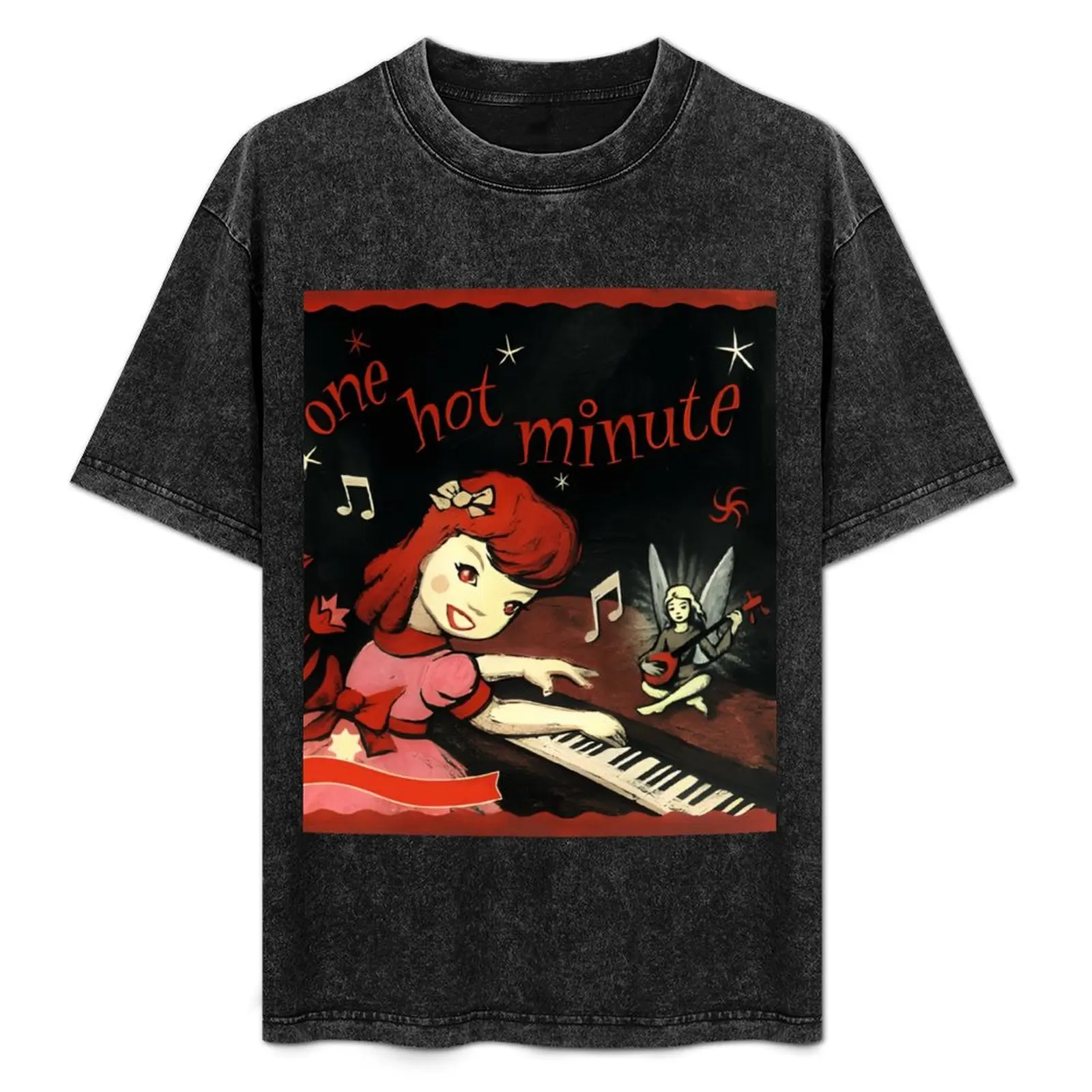 One Hot Minute album baby playing the piano T-Shirt Thanksgiving Day Tee Top