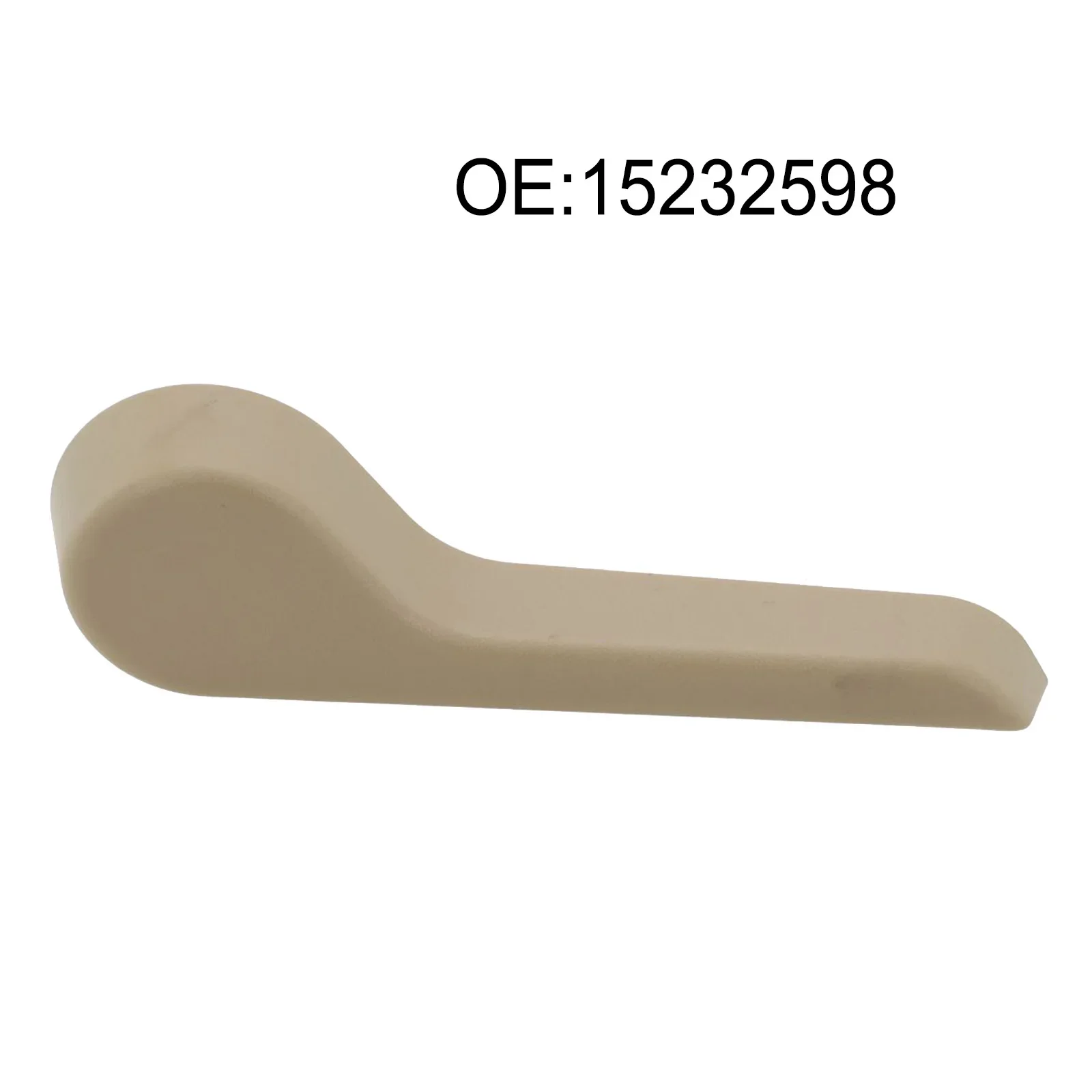 Right Beige ABS Car Inner Seat Adjustment Handle Recliner Handle Lever Seat Back Adjustment Right Passenger For Chevrolet