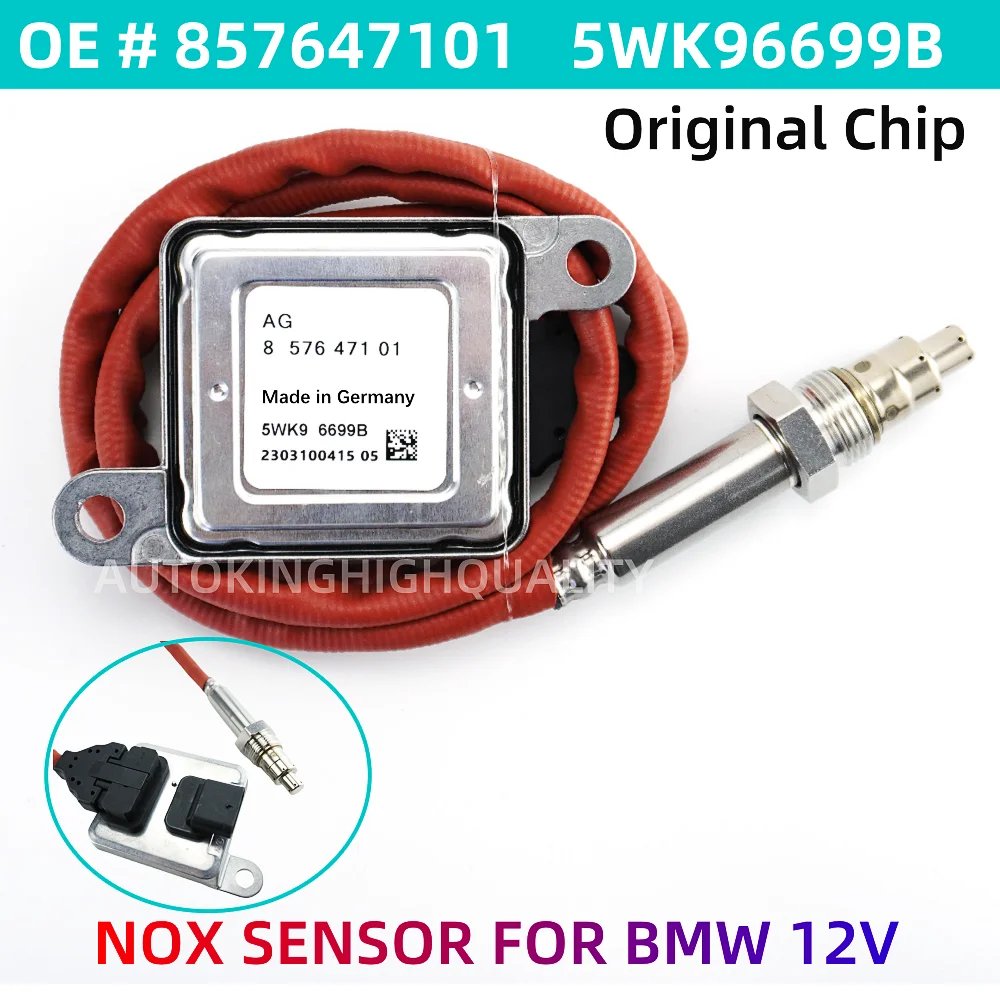 

5WK96699B 857647101 5WK9 6699B Original New Nitrogen Oxide Sensor Nox Sensor for 12V BMW E70 F30 X5 328dxDrive