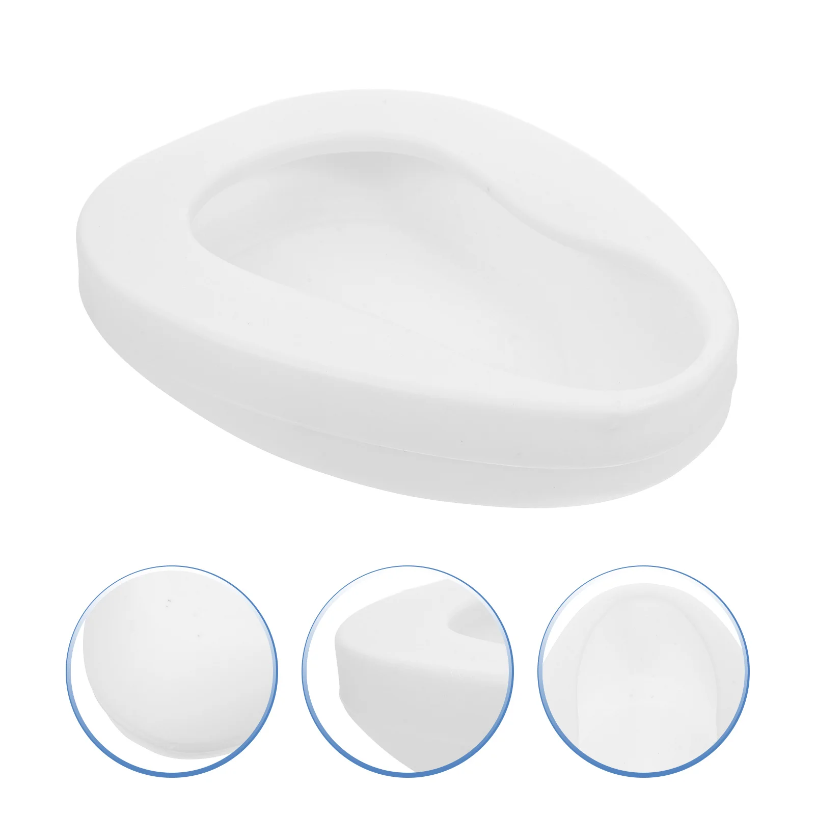 

Portable Bed Pan Elderly Toilet Plastic Bedside Potty Pot Pregnant Women Urinals Pee Bucket for Men Women Care Supplies