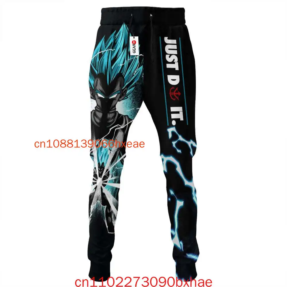 Pantalones de Dragon Ball para hombre, pantalones de chándal Vegeta, Anime japonés, primavera y otoño, Y2k, moda Harajuku, pantalones para correr