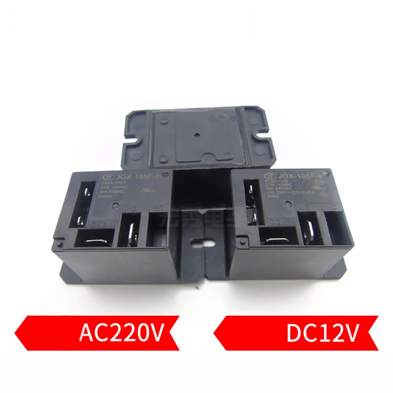 JQX-105F-4 1HS 220V AC Relay 30A 240V Air Conditioner Relay