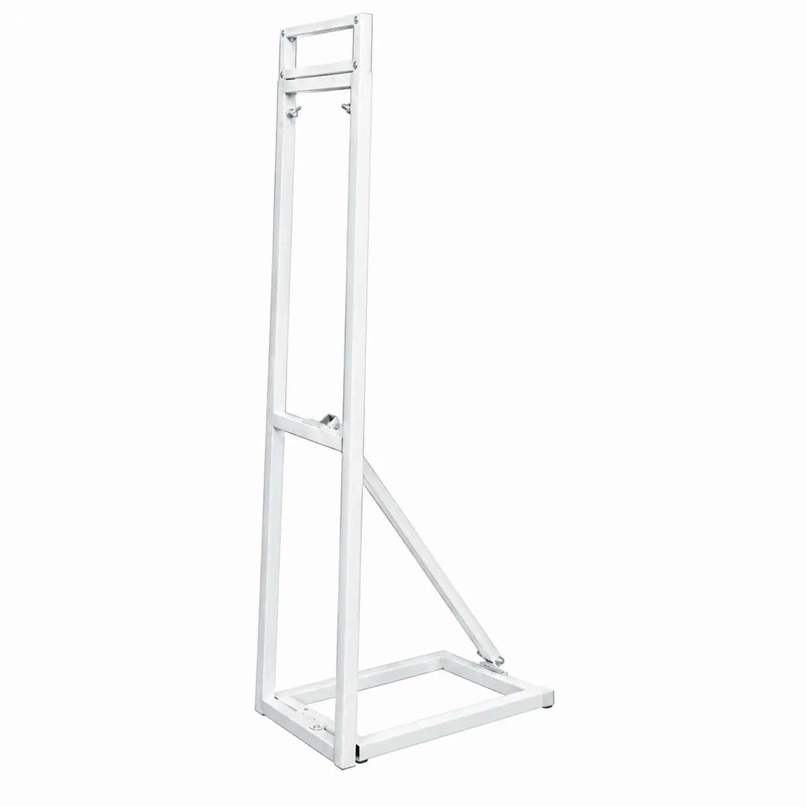 Outdoor Advertising Display Stand Freestanding Sign Holder for Trade Show Panels Retail Presentations White Finish