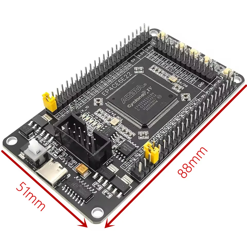 1~20Pcs Altera CycloneIV EP4CE6E22C8N FPGA Core Board System Development Module Programmable Logic Board Electronic Learning Kit