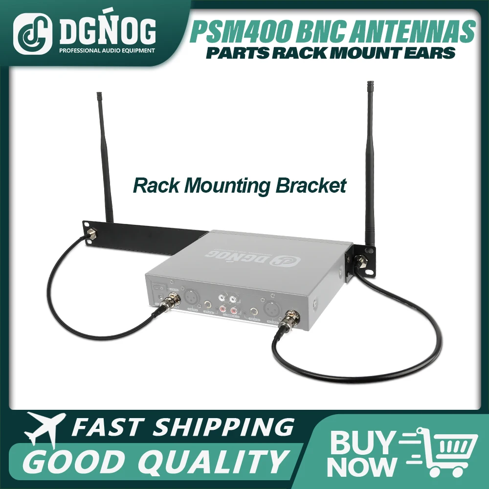 PSM400 Wireless IEM System Parts Rack Mount Ears & BNC Antennas