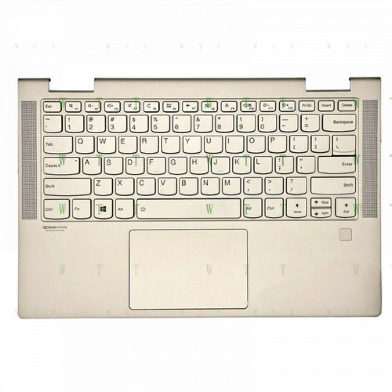 

TT 1pcs For Lenovo Yoga C740-14IML C740-14 Palmrest Keyboard Touchpad 5CB0U43990