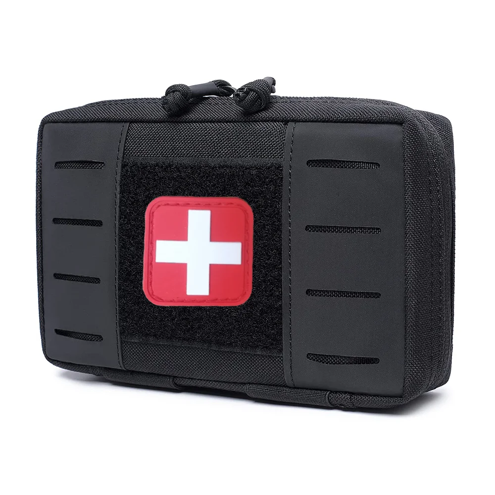 1000D Molle IFAK Tasche Erste-Hilfe-Set Tasche Taktische Admin EDC Gear Utility Pouch Hüfttaschen für kleines Werkzeug horizontal
