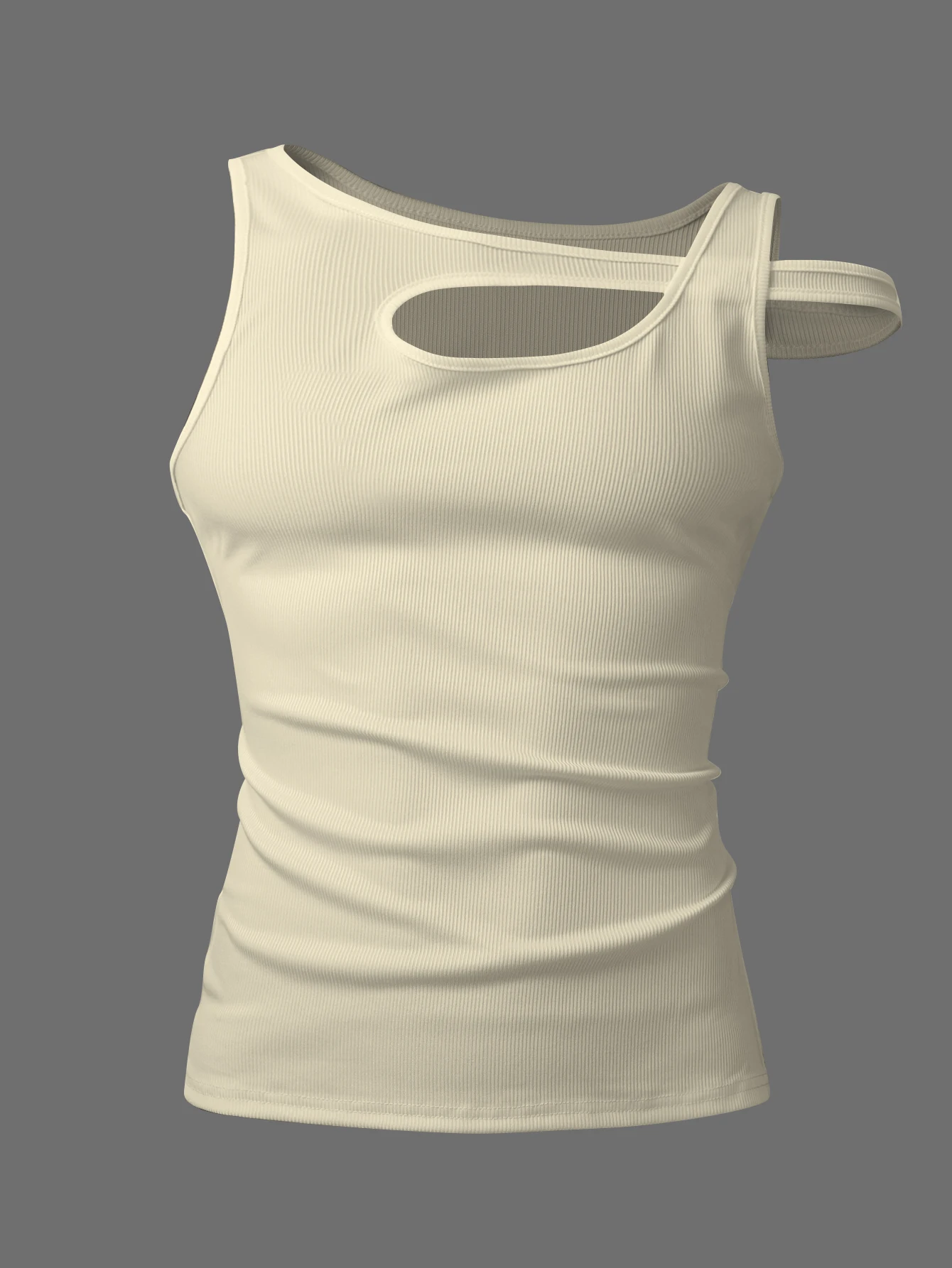 New Men's Tank Top Sporty Casual Versatile Fashionable Men's Upper Apparel