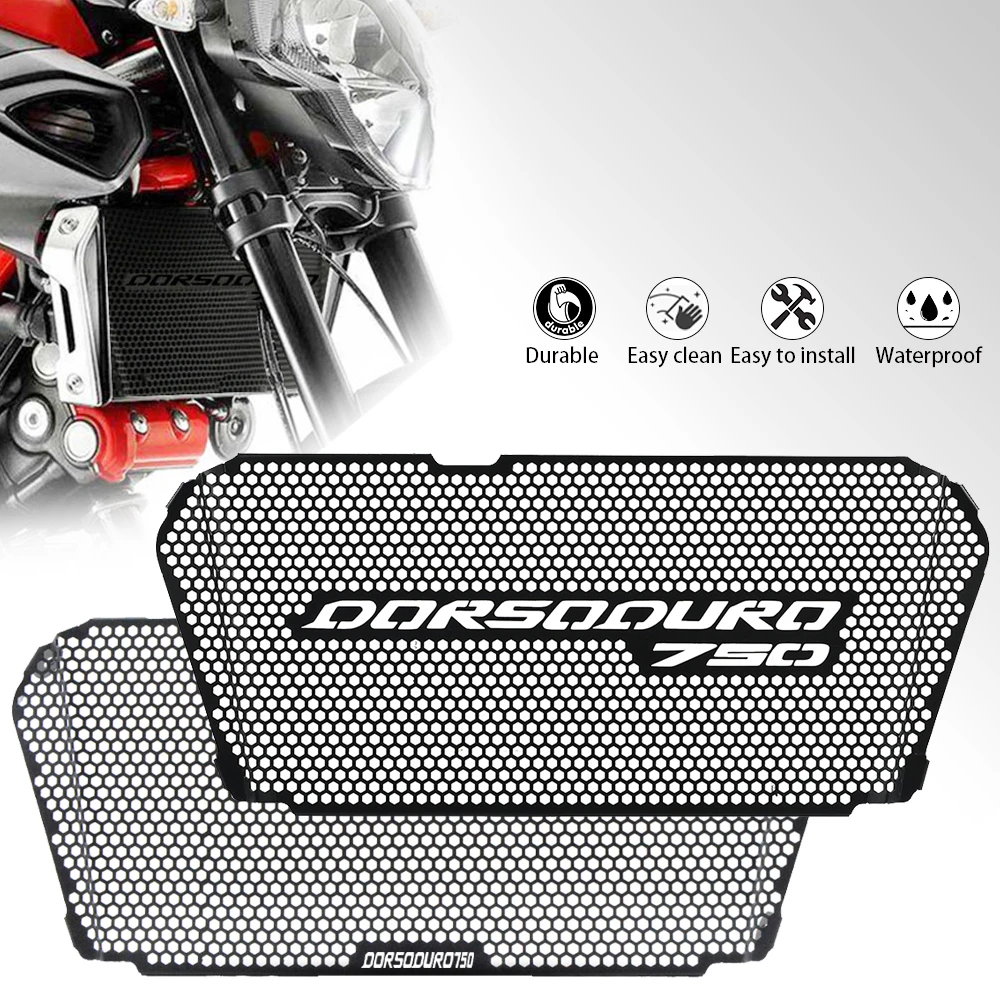 

Motorcycle FOR Aprilia DORSODURO750 2008-2017 Radiator Grille Cover Guard Protection Protetor Dorsoduro 750 Shiver 900 2022-2024