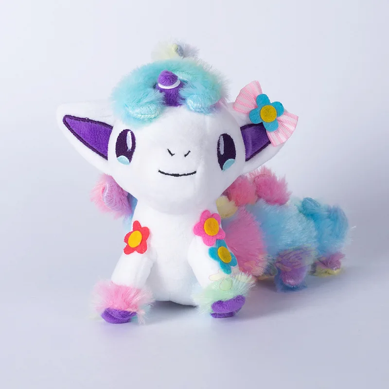 البوكيمون أفخم بيكاتشو Scorbunny Sylveon Ponyta Plushies اللعب الهوايات Kawaii غرفة ديكور الاطفال هدايا عيد الميلاد عيد الميلاد