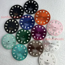 28.5mm Modified SUB Sun Patterned NH35/NH36 Dial Watch Accessories Custom Watch Submariner Dial