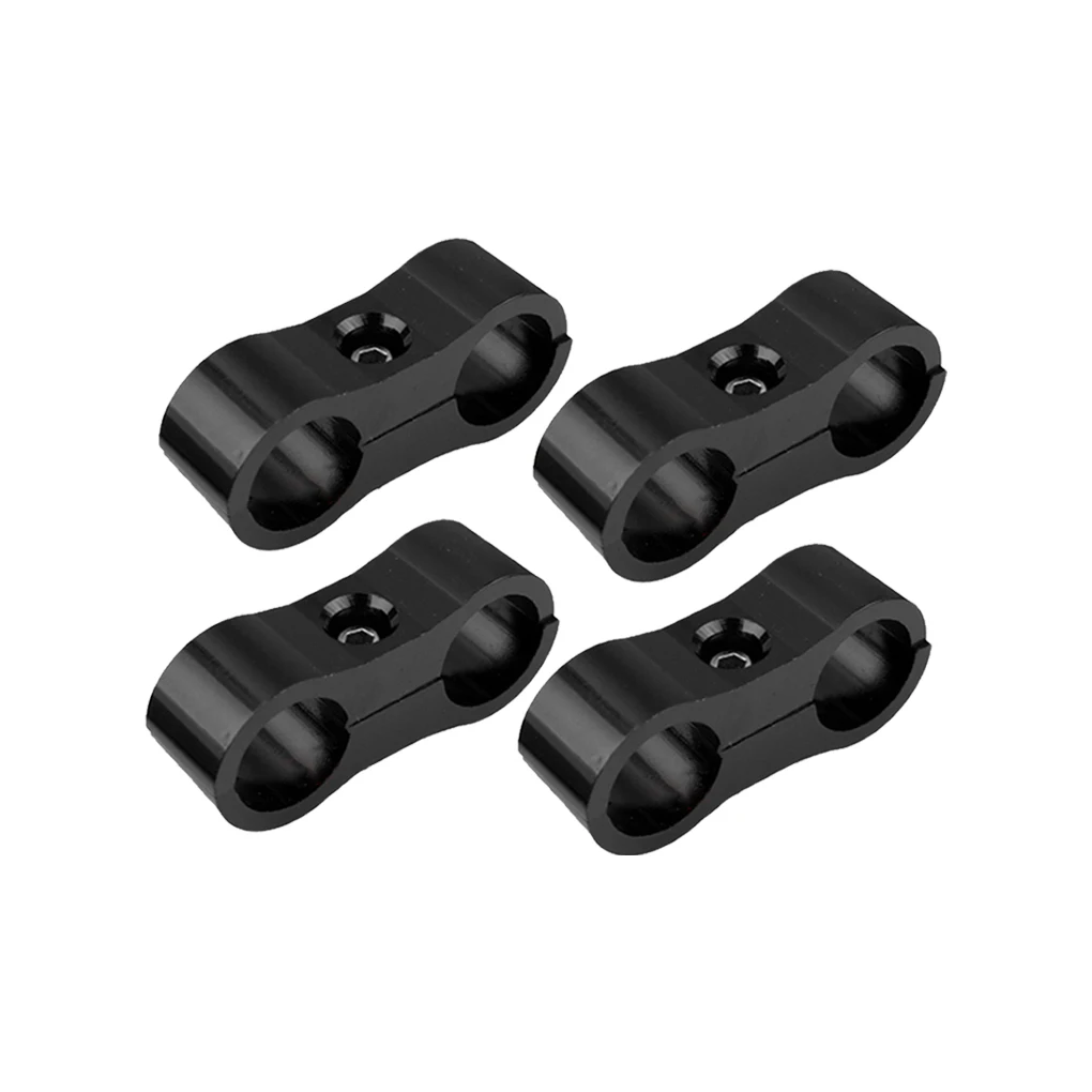 

4 шт., автомобильный разделитель топливного шланга, зажим, портативный съемный антикоррозийный фитинг, адаптер, кронштейн, аксессуары AN12