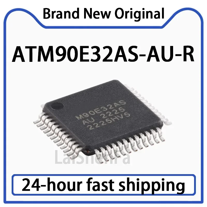 1PCS ATM90E32AS-AU-R TQFP-48 High Performance Wide Range Energy Metering Chip Stock