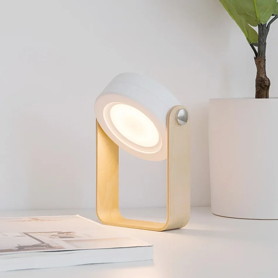 Lanterna pieghevole creativa Luce notturna 3D Nuova lampada da tavolo Luce USB Luce portatile esterna Dimmer infinito