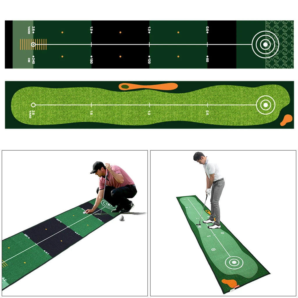 

50x300cm Golf Putting Green Mat Golf Training Aids Equipment for Home Office
