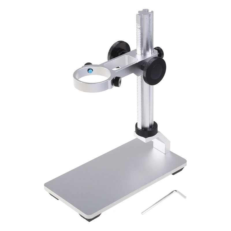 Microscope Aluminium Alloy Raising Lowering Stage UP Down Support Table Stand Dropship