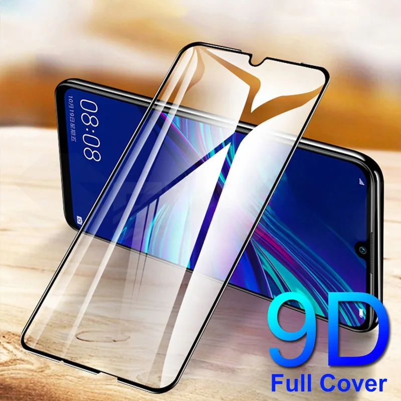 

9D Full Cover Protective Glass For Huawei P30 P40 Lite E P20 Pro P10 Plus Screen Protector For P Smart Z Psmart 2019 Glass