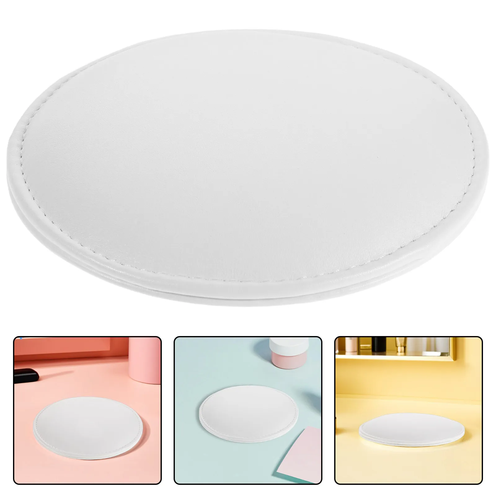 Arm Rest Pillow For Manicure 6 Inch Round 1 Inch Thick Non-Slip Elbow Pad Nail Art Hand Rest Cushion For Salon Home Use -