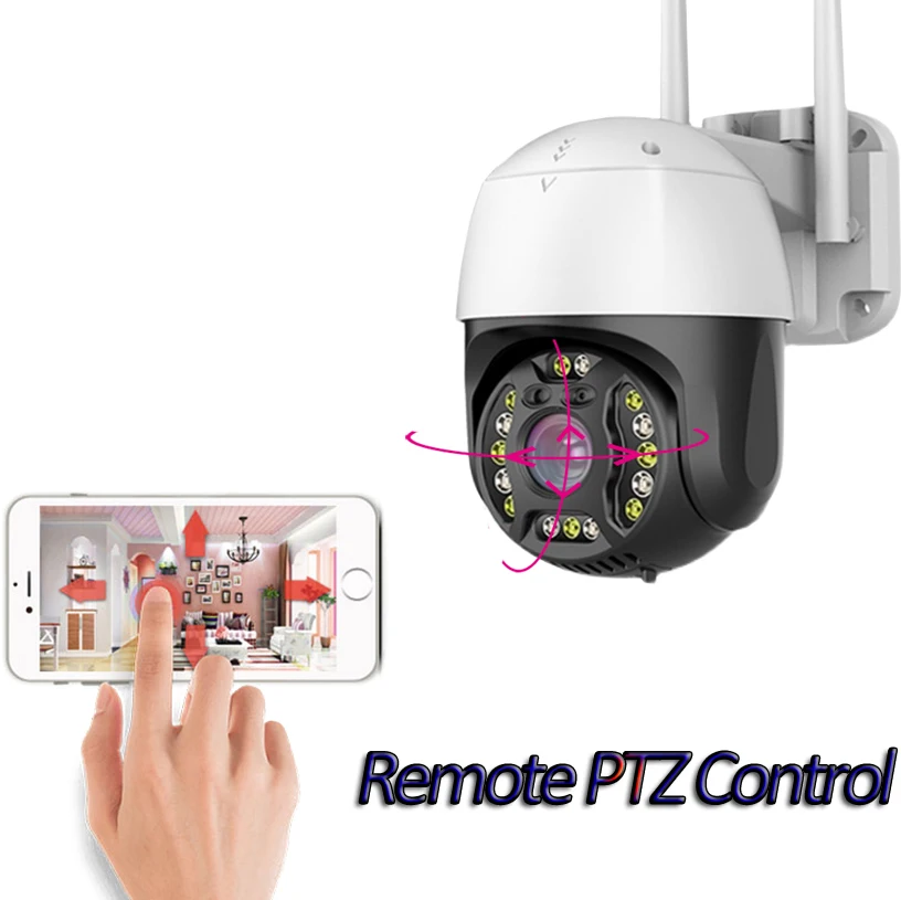 4K H.265 8MP Starlight bezprzewodowa kamera sieciowa CCTV prędkość kopuła WIFI IP bezpieczeństwo w domu kamera Sony IMX415 RTSP dwukierunkowe Audio