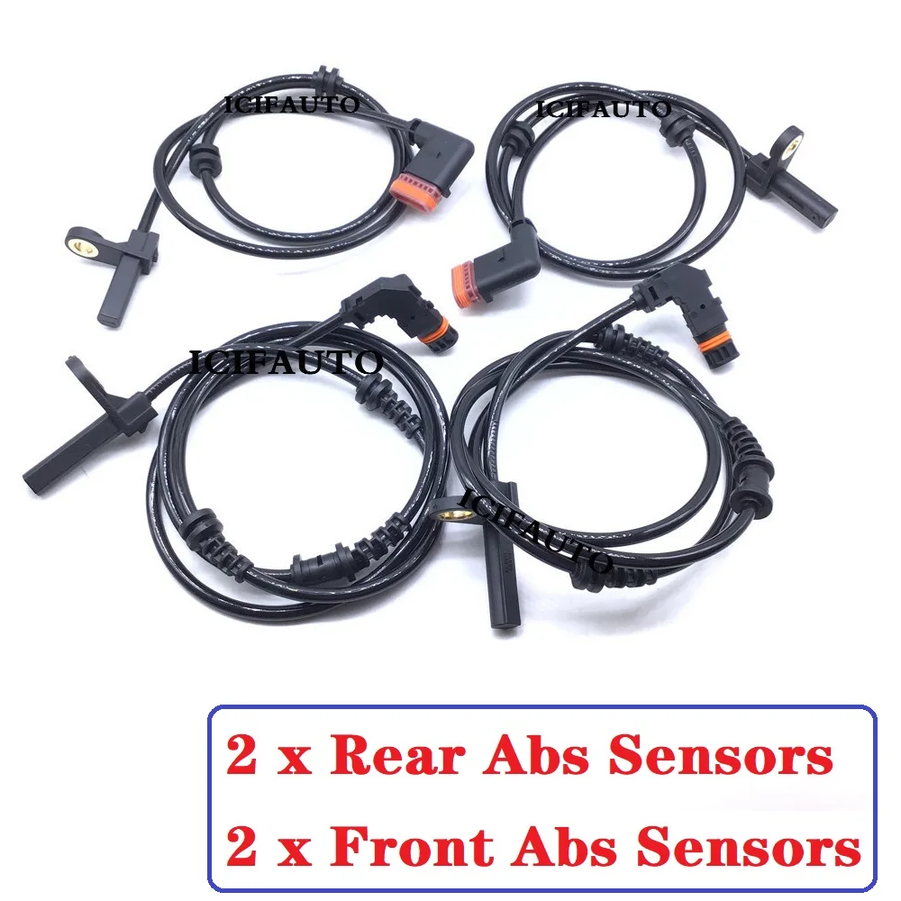 1/2/4 Pieces Abs Wheel Speed Sensor for Mercedes W221 / C216 2215400117, 2215400317, 2219055800, 2219056100, 2219057400