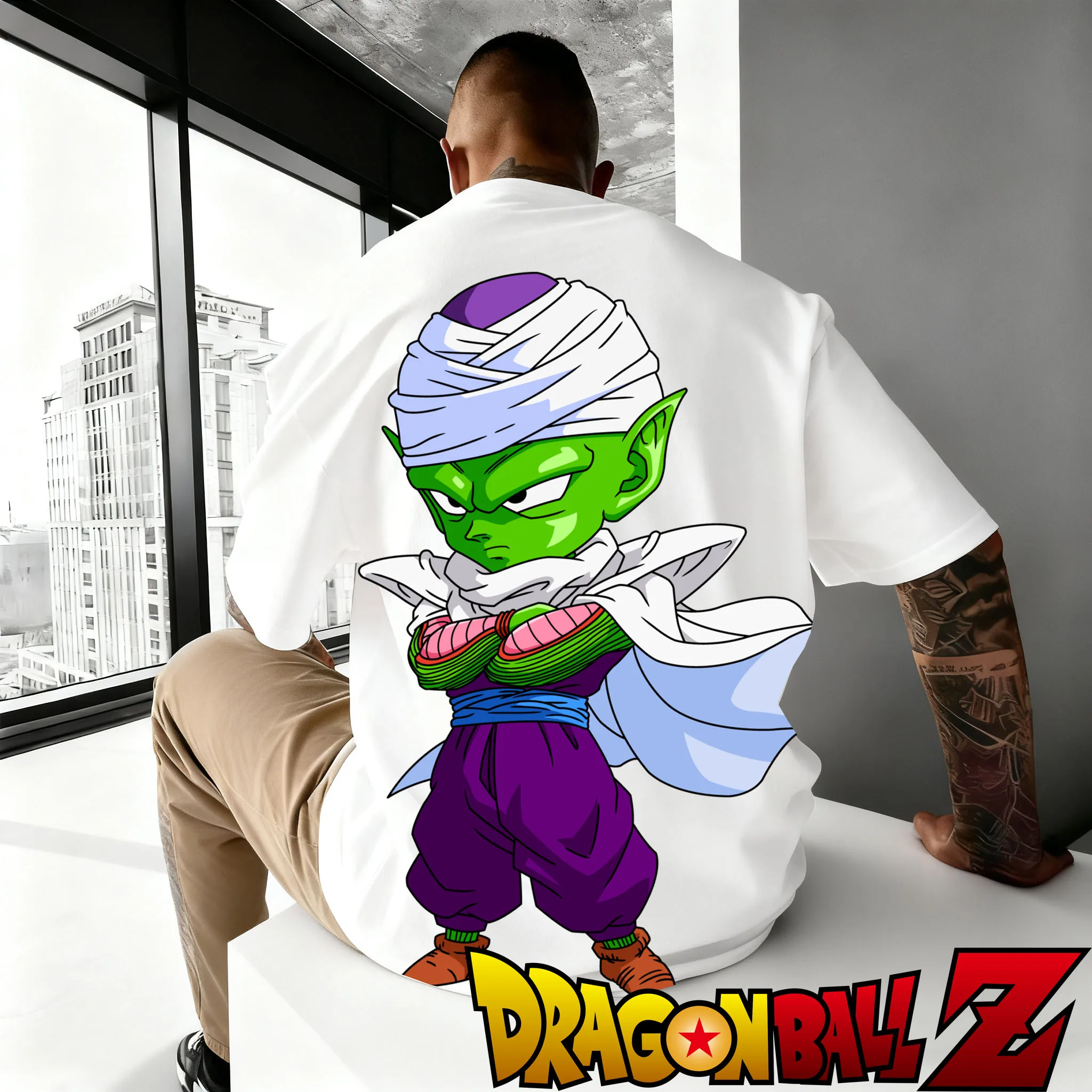 أنيمي "كرة دراغون" أنيمي بيك نمط الطباعة 2025 صيف جديد حار بيع الرجال المرأة فضفاض عادية القطن تي شيرت