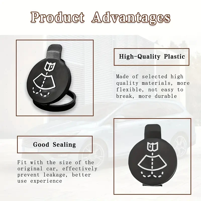 Water Bottle Cap for Buick Chevrolet GM GMC Front Windshield Washer Spray Water Reservoir Tanks Wear Parts Auto Accessories