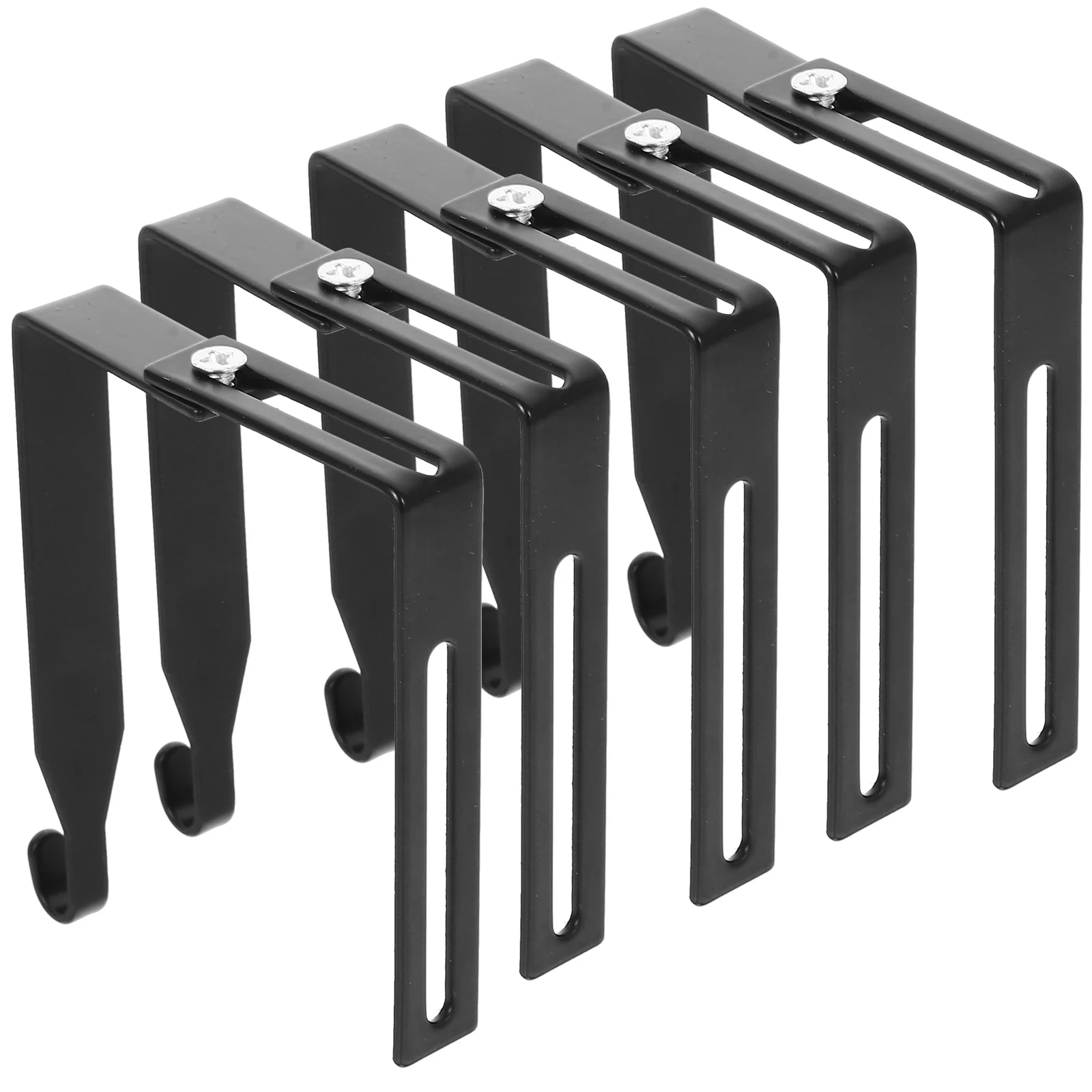 

5 Pcs Hooks up Partition Adjustable Cubicle Hanger For Hanging Storage Heavy Multipurpose