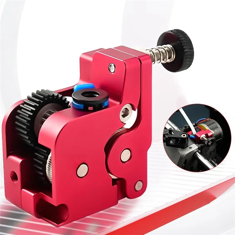 

Premium-Upgraded K1 Extruder Full Metal 1.75Mm Filament No Motor Extrusion Kit POM Dual Gear Drive For K1/K1C/K1max