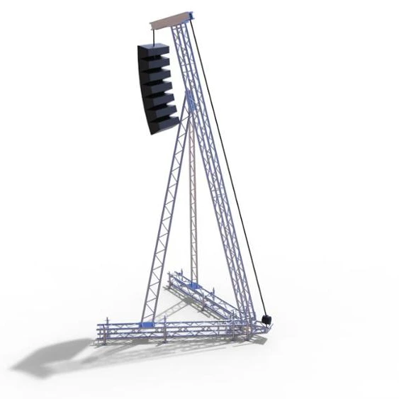 【Direct Factory Sale】Aluminum Speaker Lift Tower Truss Lighting Stand Lift Truss Crank
